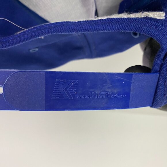 Vintage 90s Labatt Blue Beer Snapback Hat K-Brand Saint John Flames Promo - Picture 7 of 8